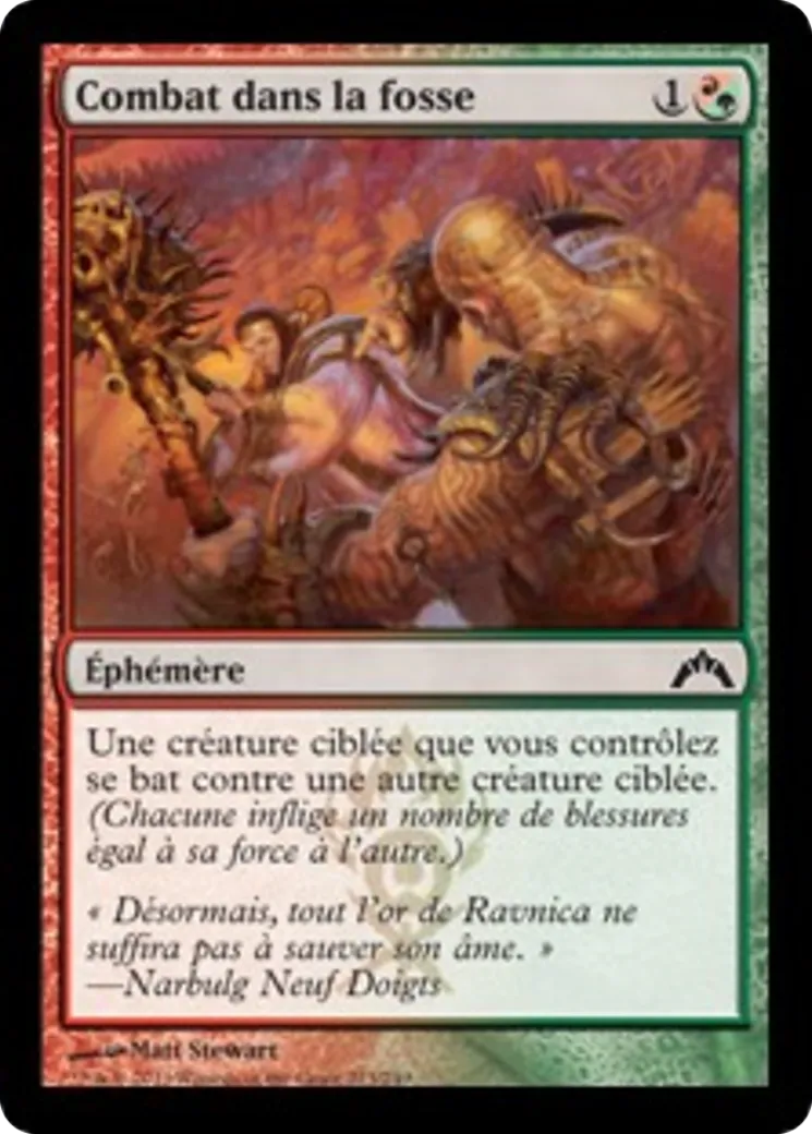 Combat dans la fosse — Gatecrash — Magic: The Gathering