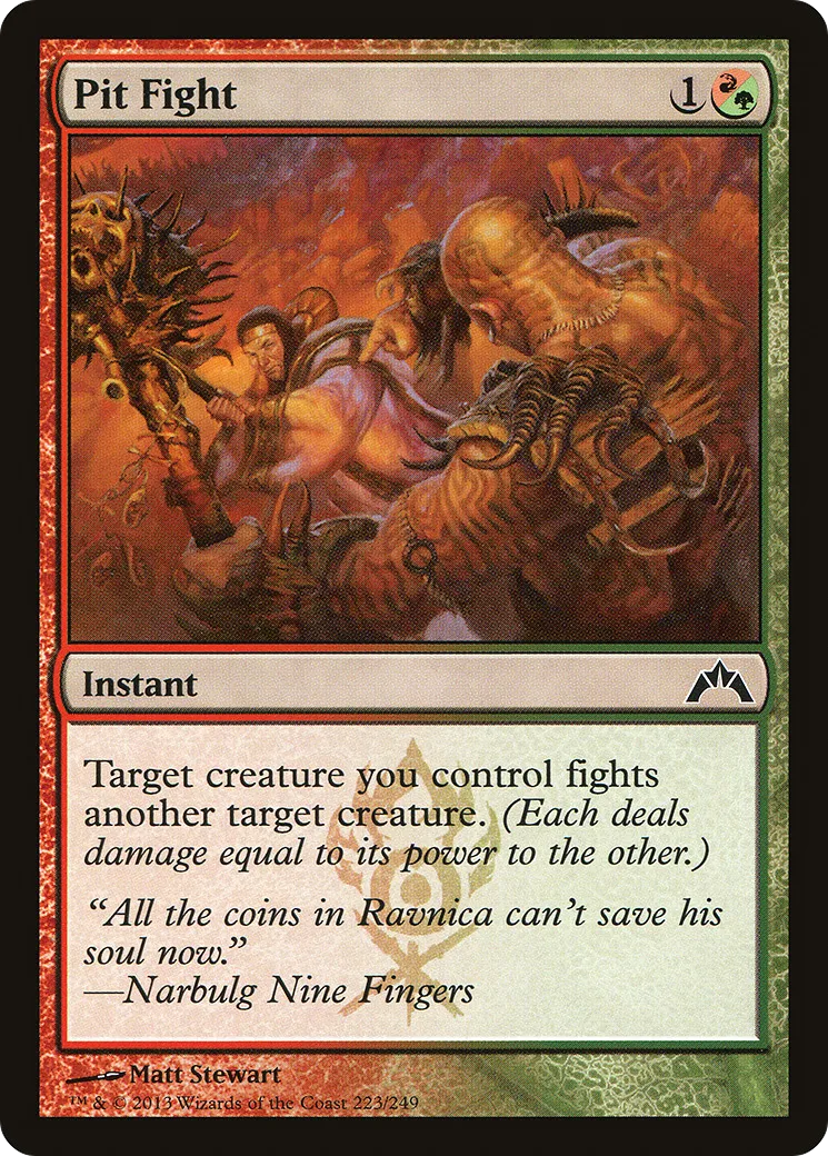 Combat dans la fosse — Gatecrash — Magic: The Gathering