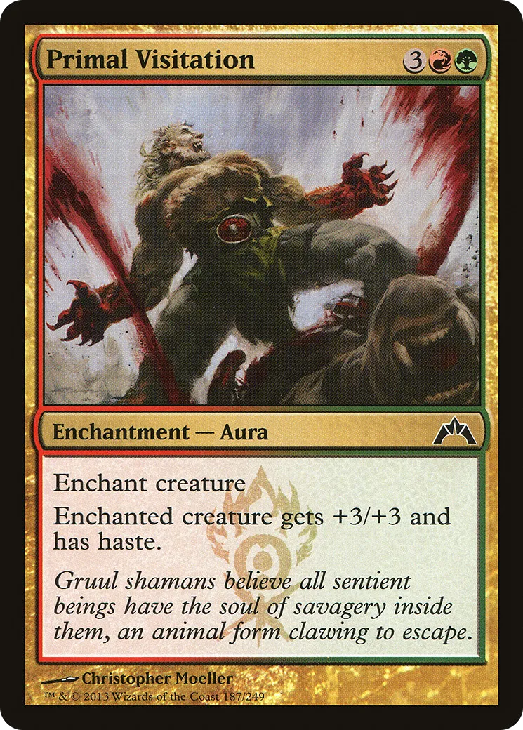 Primal Visitation — Gatecrash — Magic: The Gathering