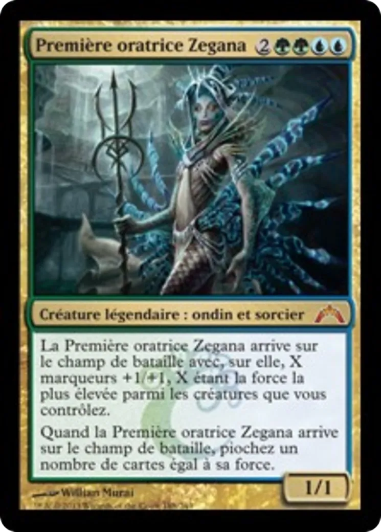Première oratrice Zegana — Gatecrash — Magic: The Gathering
