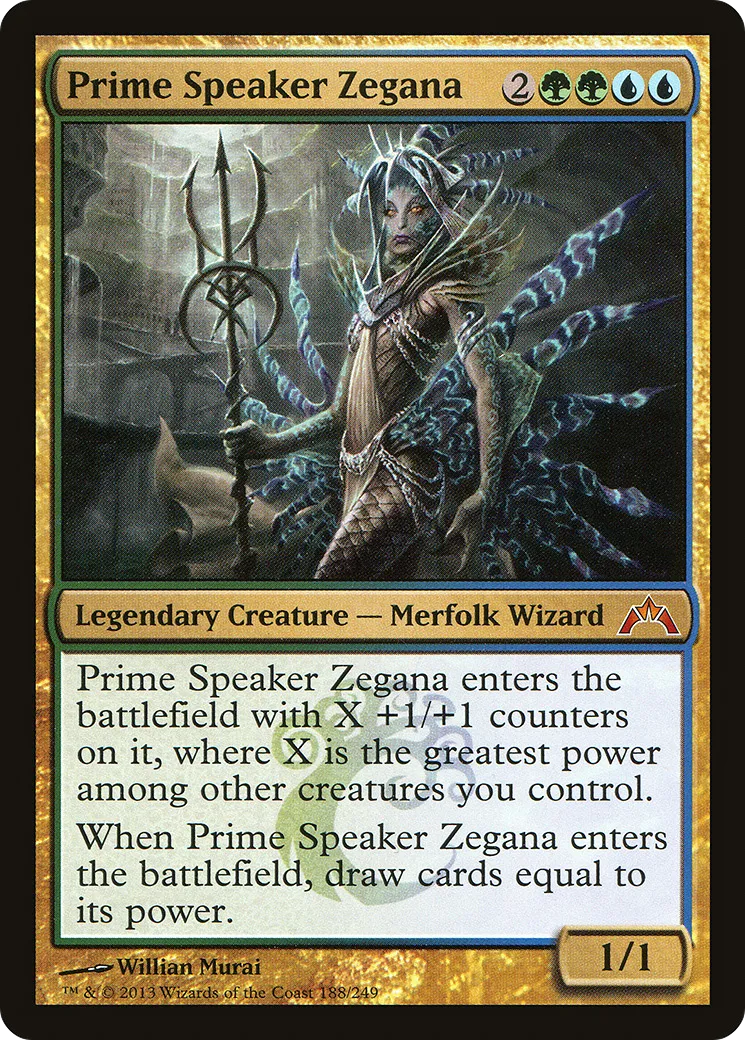 Prime Speaker Zegana — Gatecrash — Magic: The Gathering