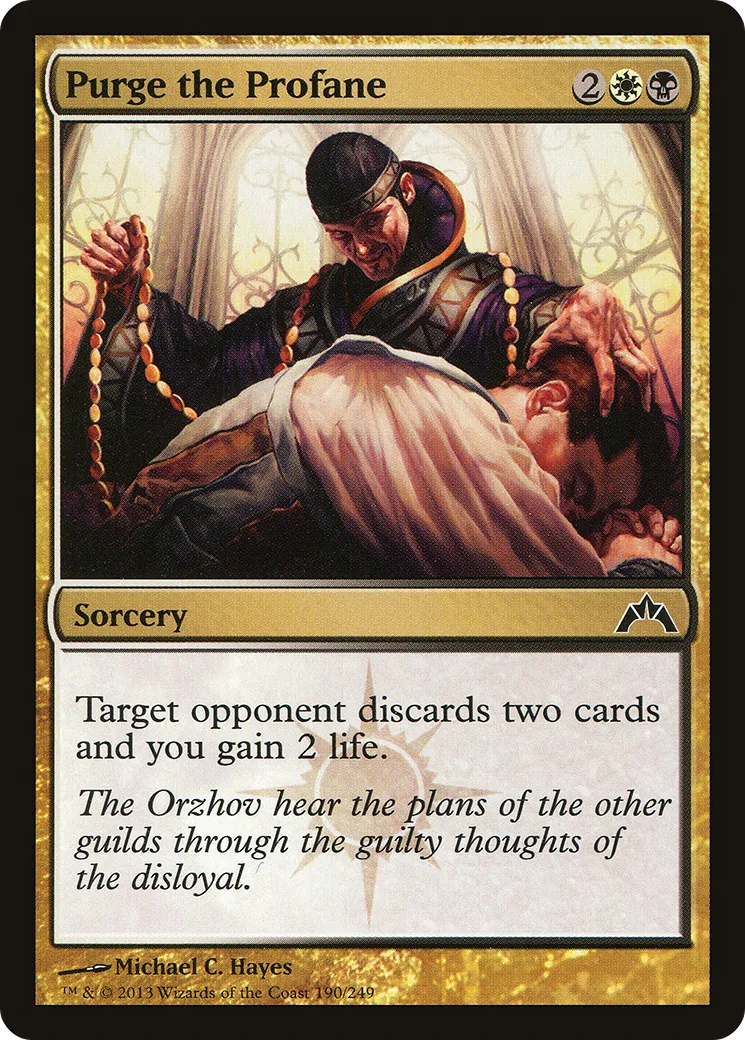 Purge the Profane — Gatecrash — Magic: The Gathering