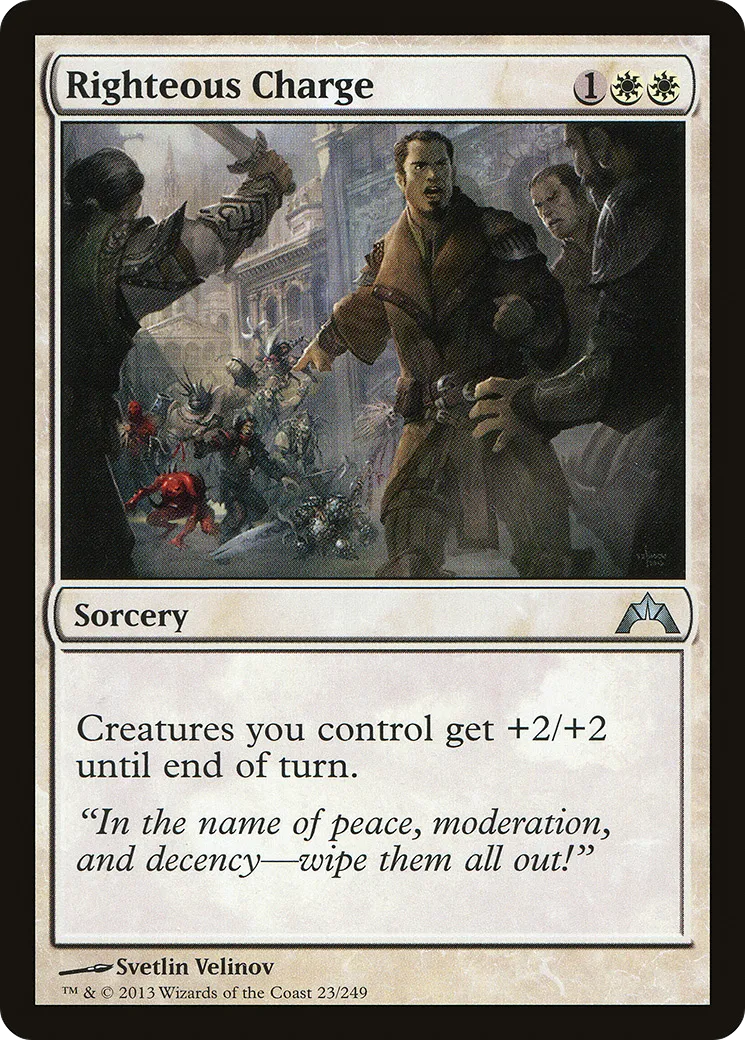 Righteous Charge — Gatecrash — Magic: The Gathering