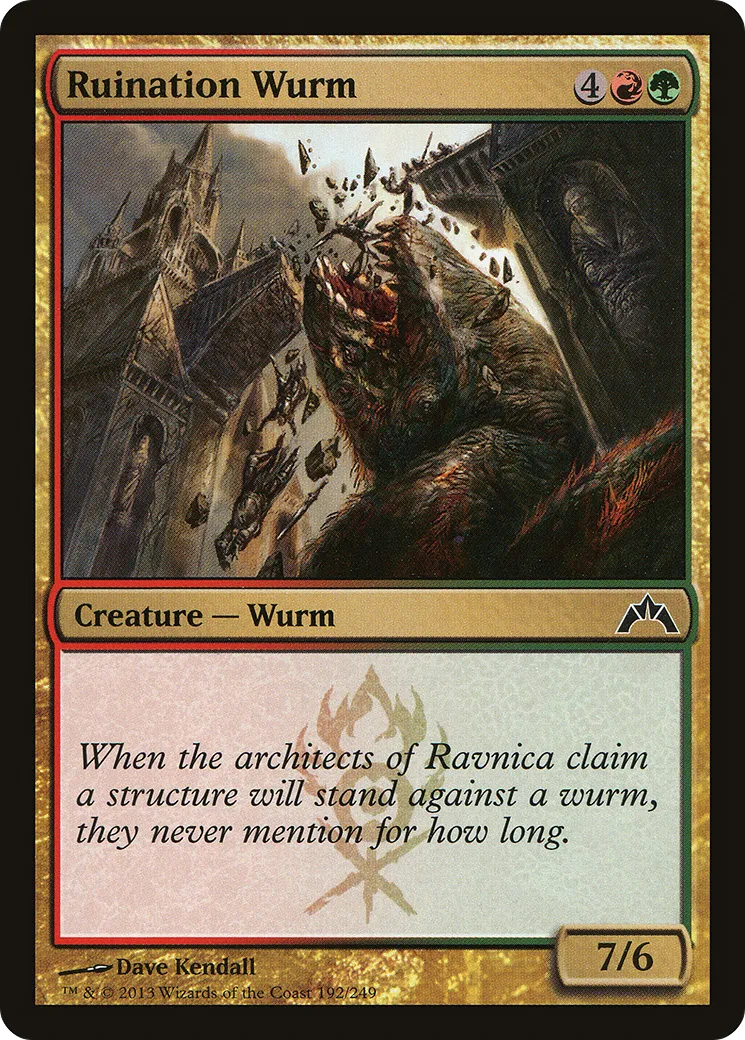 Ruination Wurm — Gatecrash — Magic: The Gathering