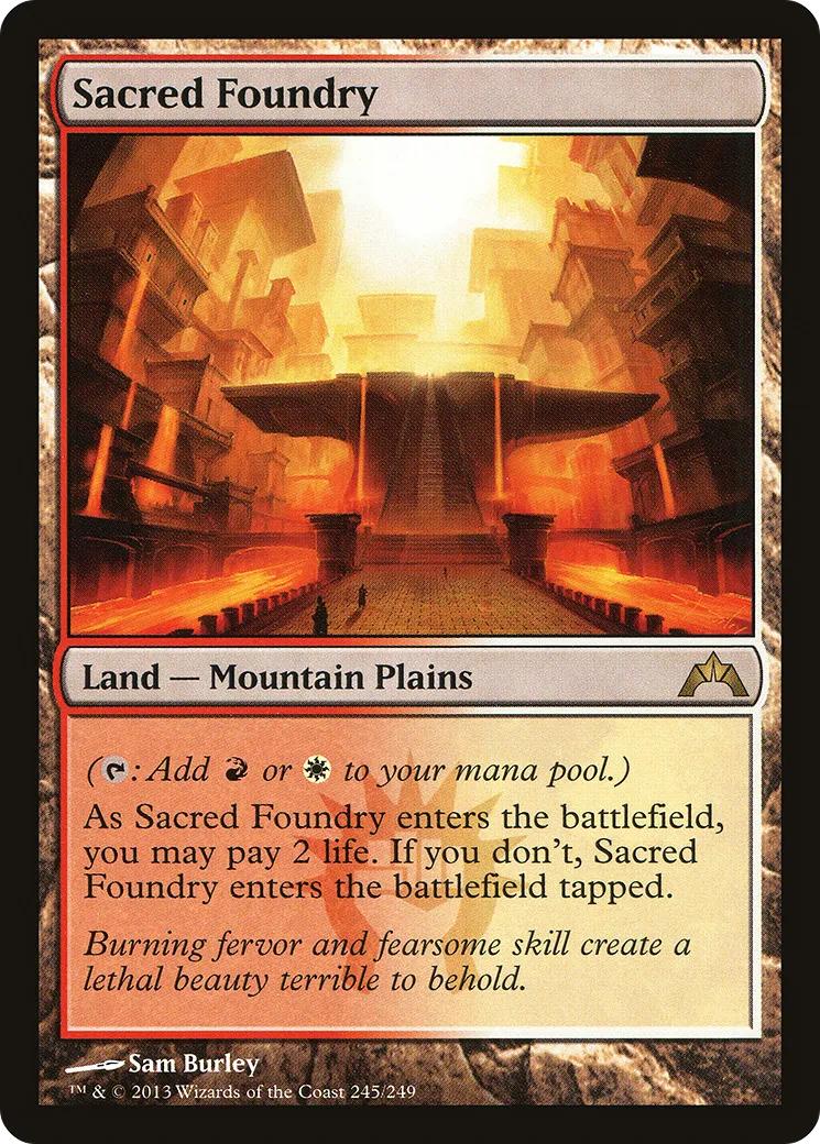 Sacred Foundry — Gatecrash — Magic: The Gathering