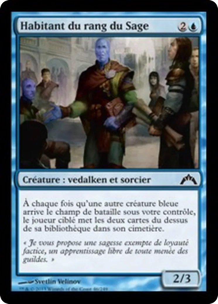 Habitant du rang du Sage — Gatecrash — Magic: The Gathering