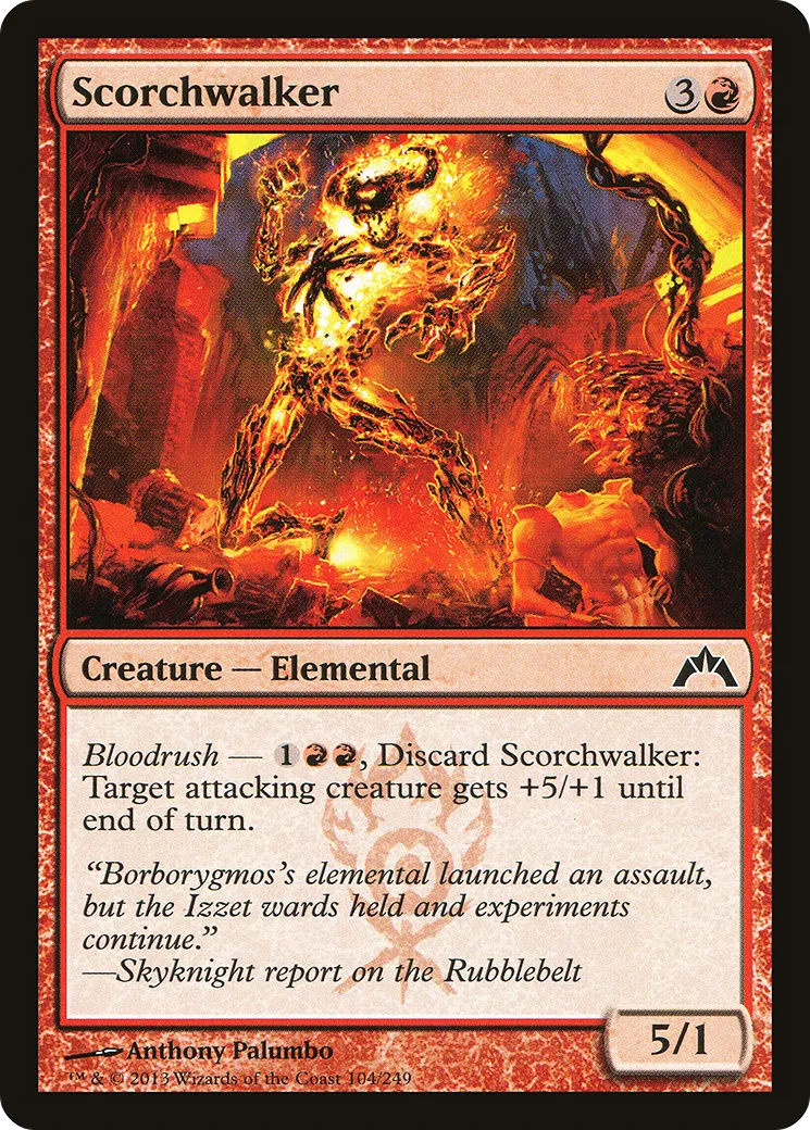 Marcheur incendiaire — Gatecrash — Magic: The Gathering