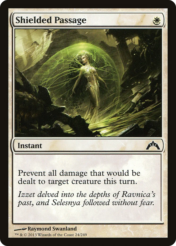 Shielded Passage — Gatecrash — Magic: The Gathering