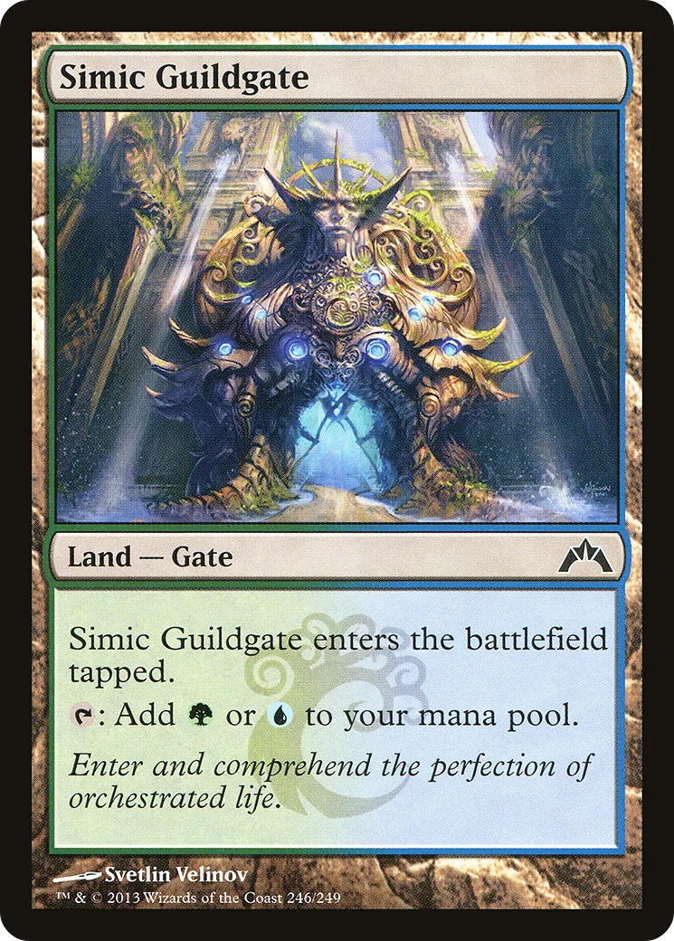 Simic Guildgate — Gatecrash — Magic: The Gathering