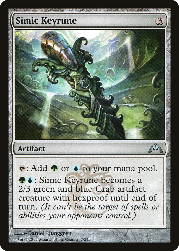 Runeclé de Simic — Gatecrash — Magic: The Gathering
