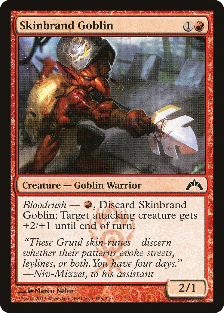 Skinbrand Goblin — Gatecrash — Magic: The Gathering