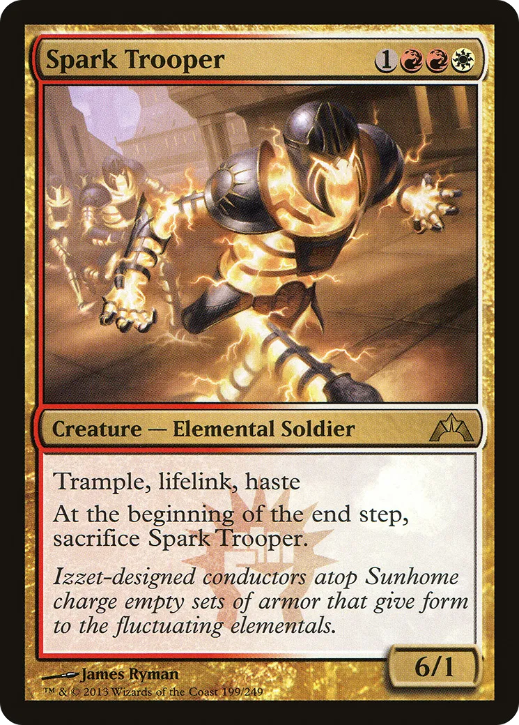 Spark Trooper — Gatecrash — Magic: The Gathering