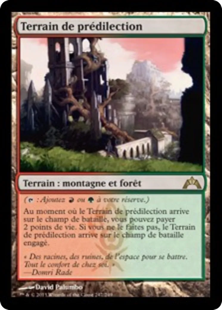 Terrain de prédilection — Gatecrash — Magic: The Gathering