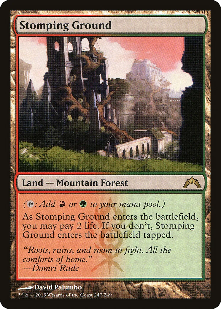 Stomping Ground — Gatecrash — Magic: The Gathering