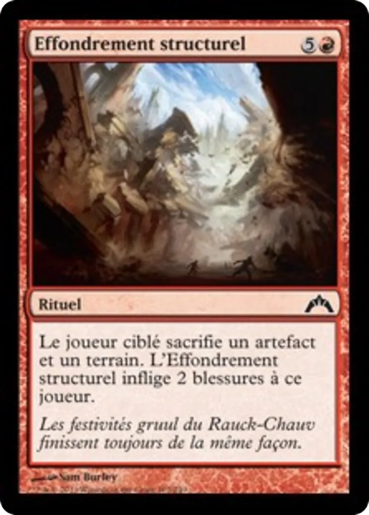 Effondrement structurel — Gatecrash — Magic: The Gathering