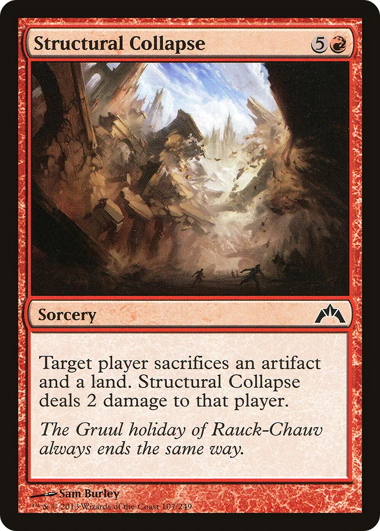 Effondrement structurel — Gatecrash — Magic: The Gathering