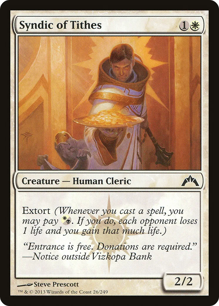 Syndic of Tithes — Gatecrash — Magic: The Gathering