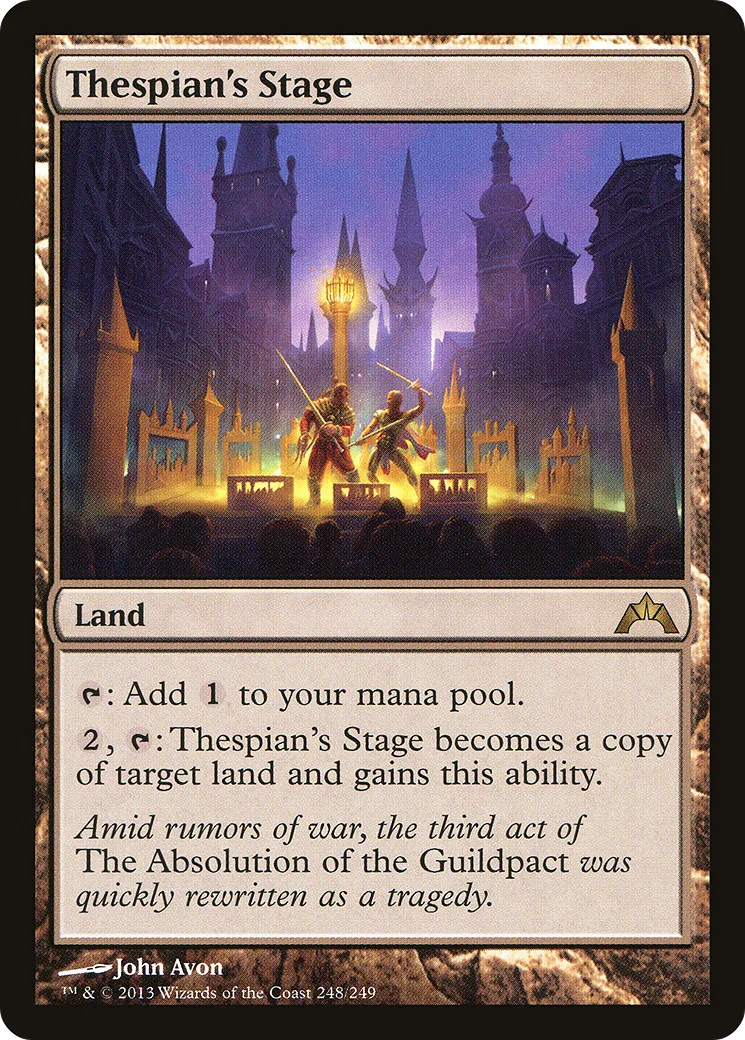 Thespian's Stage — Gatecrash — Magic: The Gathering