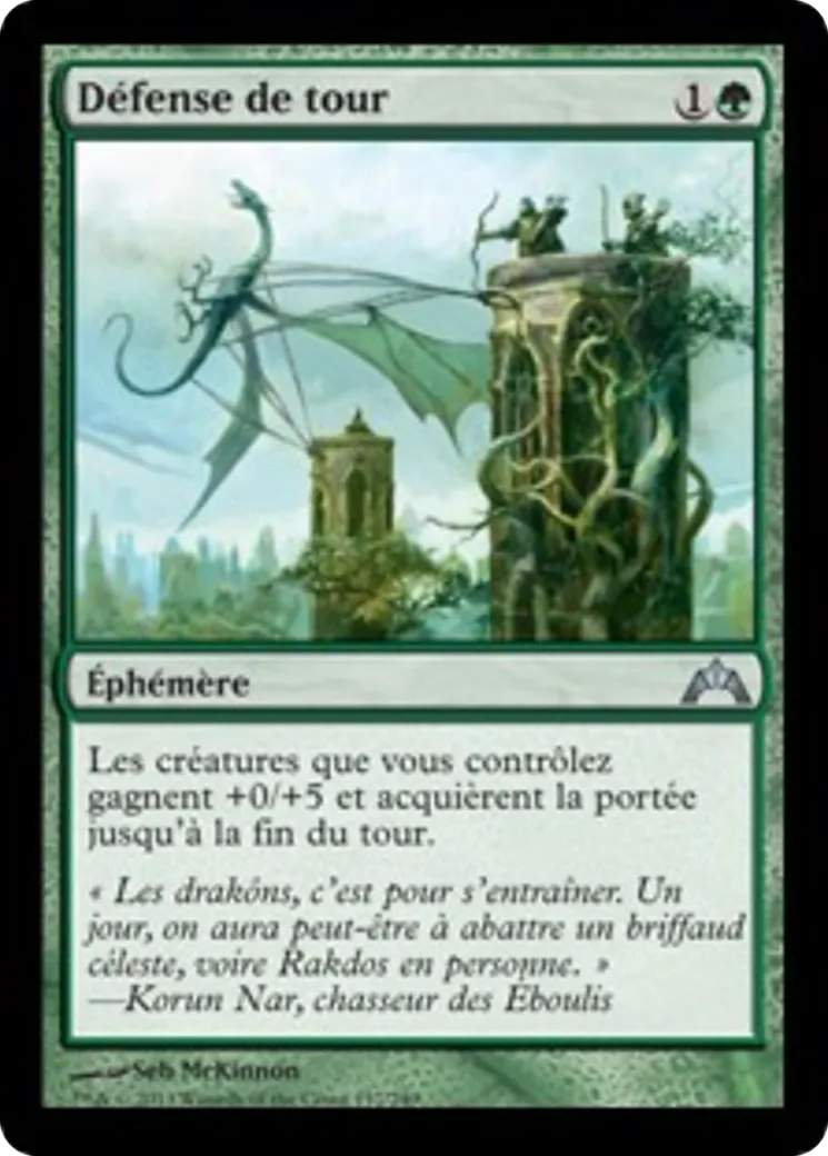 Défense de tour — Gatecrash — Magic: The Gathering