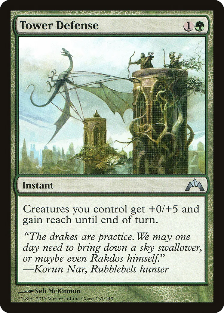 Tower Defense — Gatecrash — Magic: The Gathering