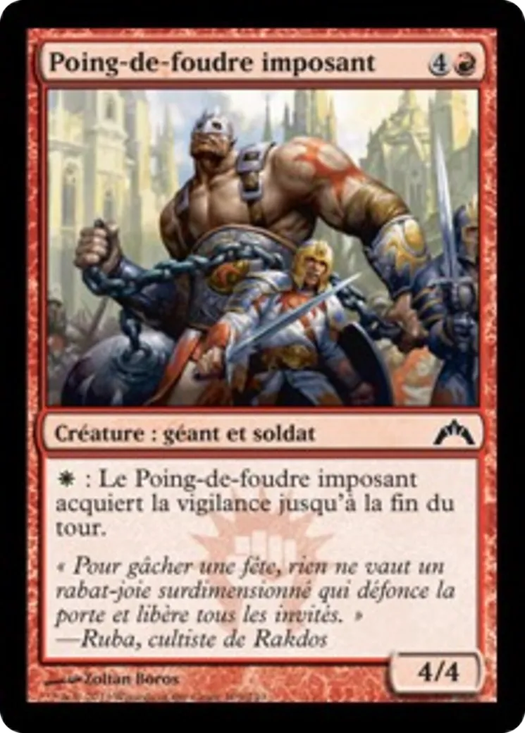 Poing-de-foudre imposant — Gatecrash — Magic: The Gathering