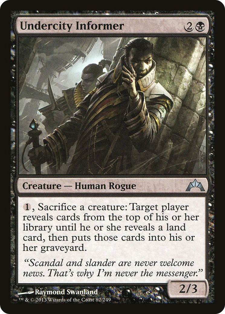 Undercity Informer — Gatecrash — Magic: The Gathering