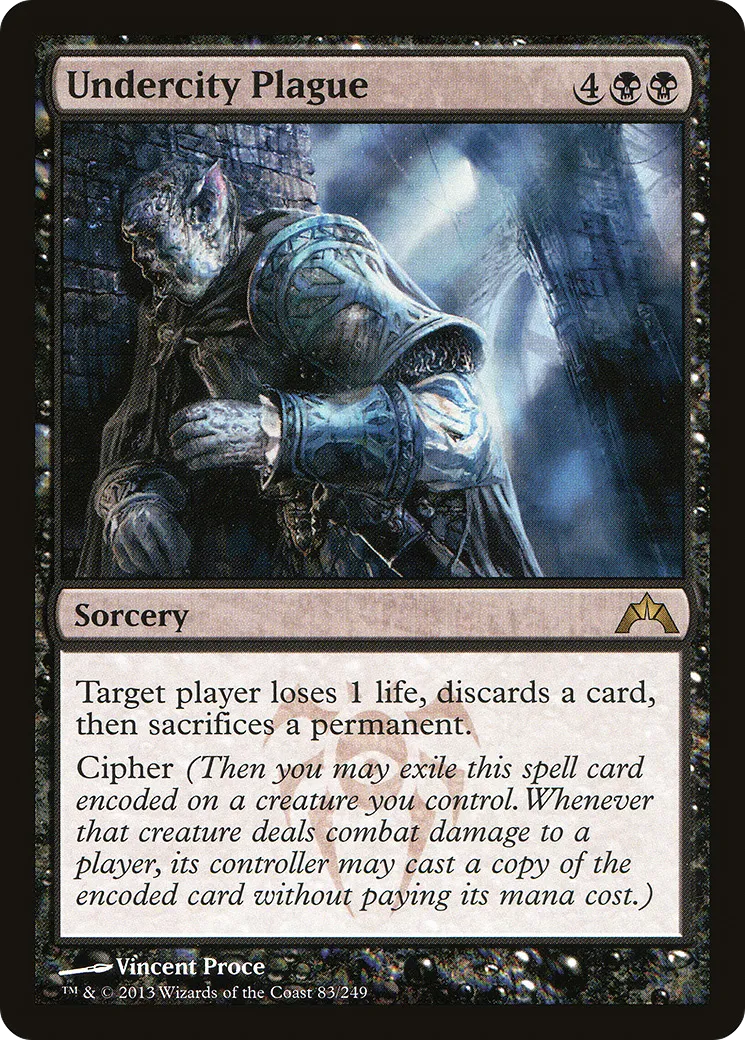 Undercity Plague — Gatecrash — Magic: The Gathering
