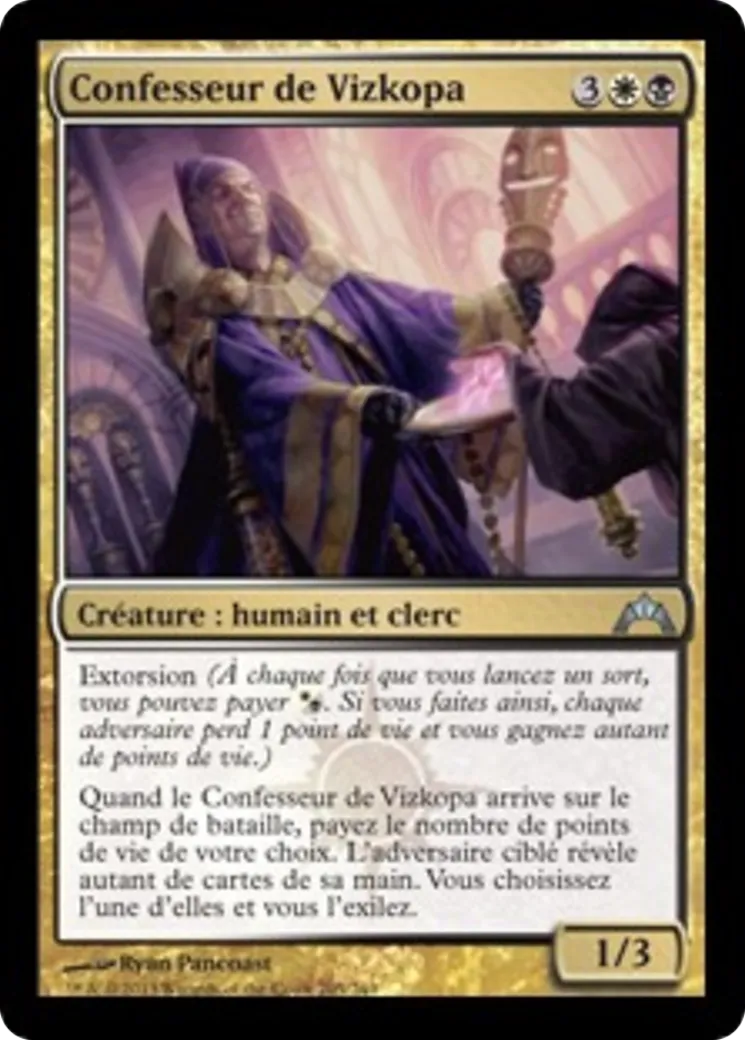 Confesseur de Vizkopa — Gatecrash — Magic: The Gathering
