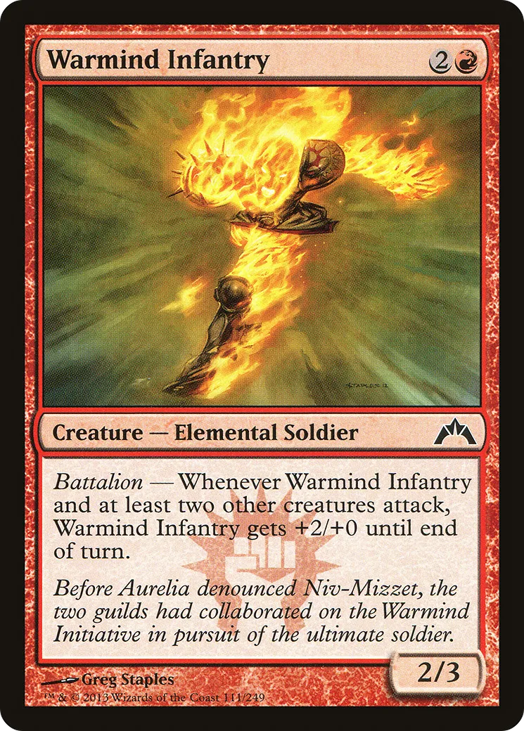 Warmind Infantry — Gatecrash — Magic: The Gathering