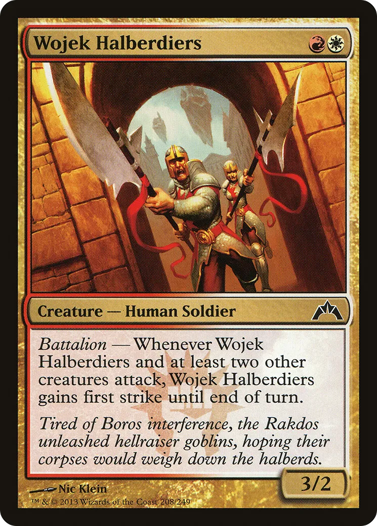 Wojek Halberdiers — Gatecrash — Magic: The Gathering