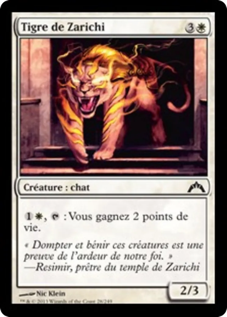 Tigre de Zarichi — Gatecrash — Magic: The Gathering