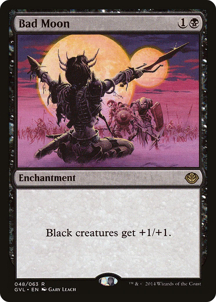 Lune blafarde — Duel Decks Anthology: Garruk vs. Liliana — Magic: The Gathering
