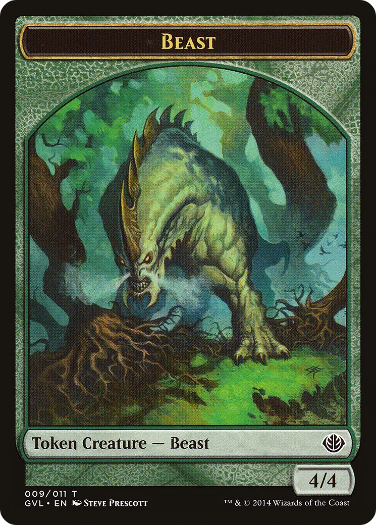 Beast — Duel Decks Anthology: Garruk vs. Liliana — Magic: The Gathering