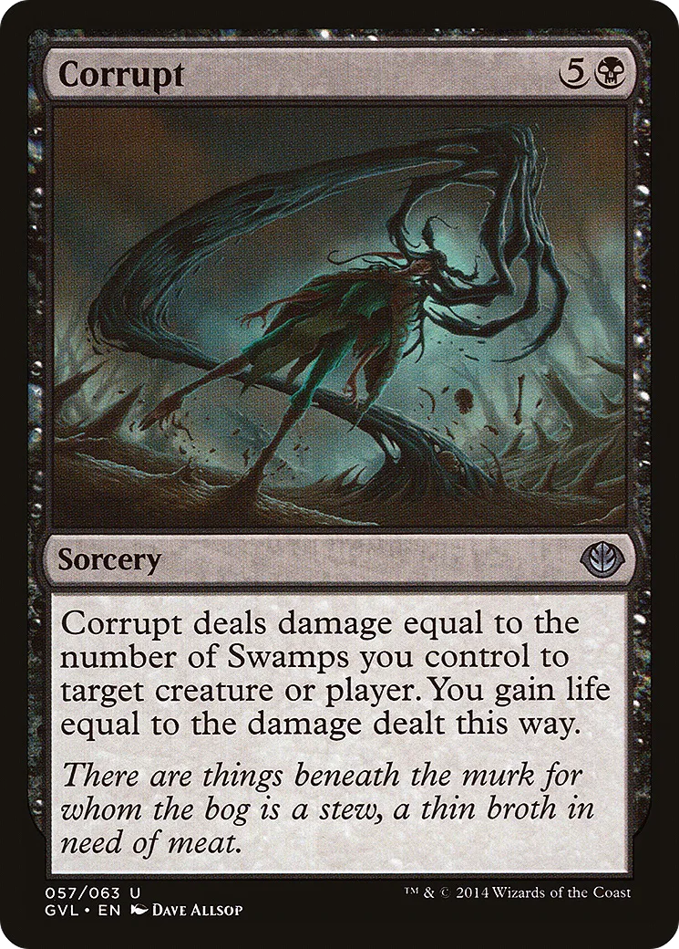Corrupt — Duel Decks Anthology: Garruk vs. Liliana — Magic: The Gathering