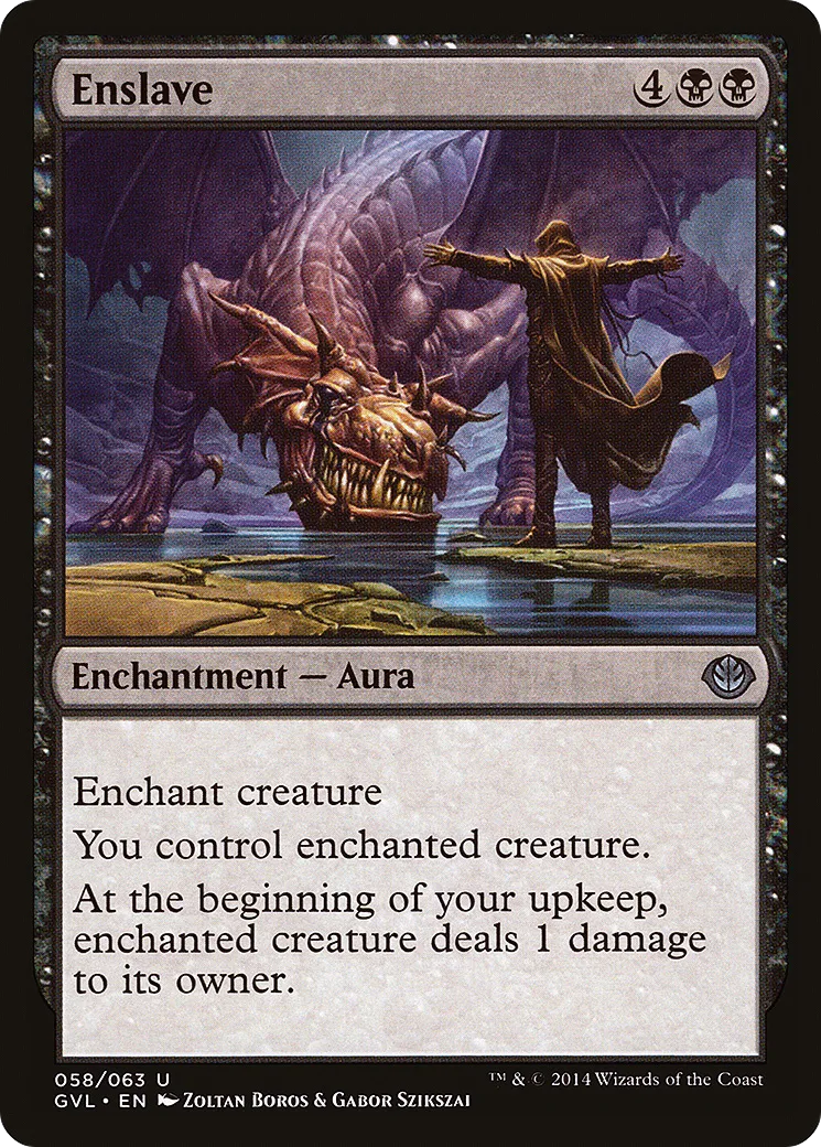 Esclavage — Duel Decks Anthology: Garruk vs. Liliana — Magic: The Gathering