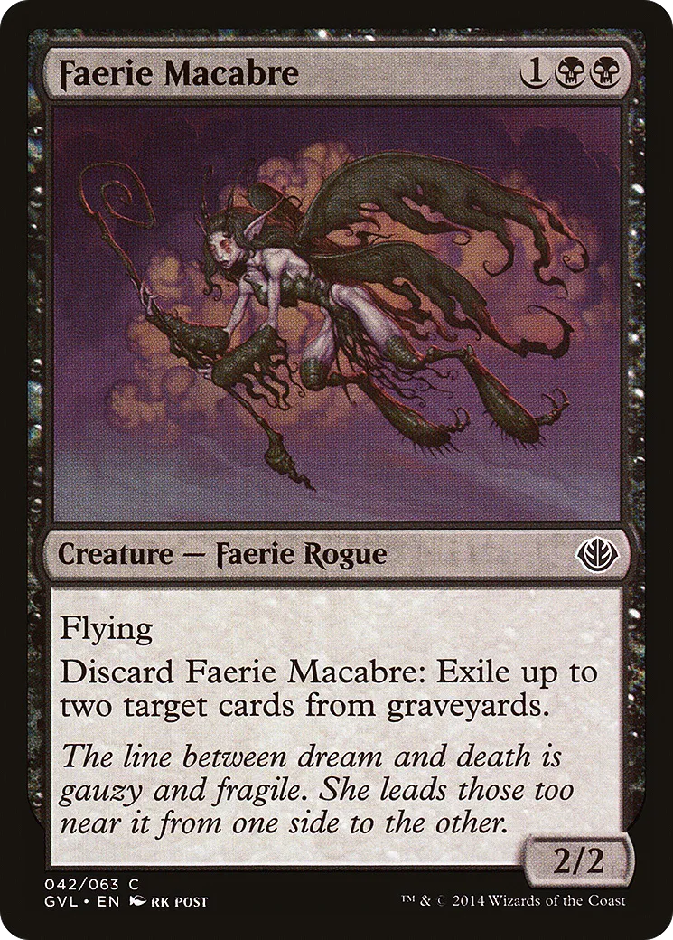 Faerie macabre — Duel Decks Anthology: Garruk vs. Liliana — Magic: The Gathering