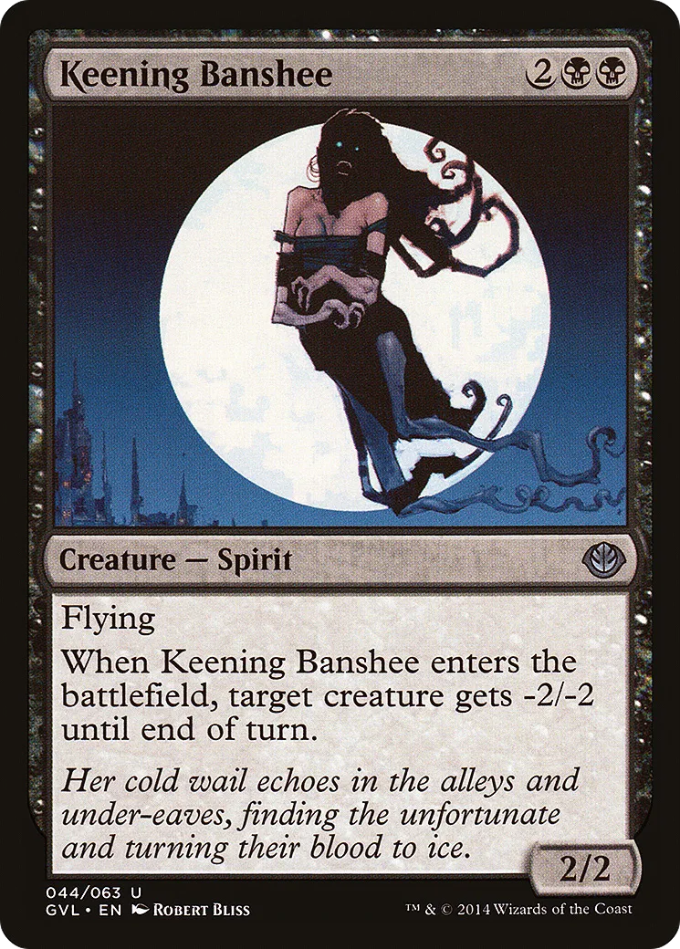Keening Banshee — Duel Decks Anthology: Garruk vs. Liliana — Magic: The Gathering