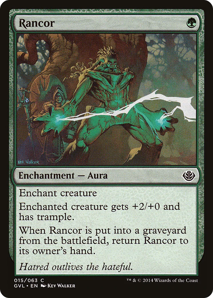 Rancor — Duel Decks Anthology: Garruk vs. Liliana — Magic: The Gathering