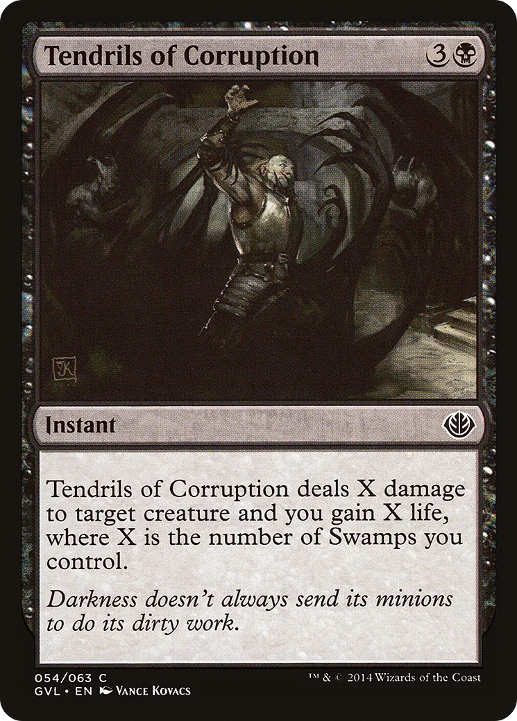 Vrilles de corruption from Duel Decks Anthology: Garruk vs. Liliana - Magic: The Gathering