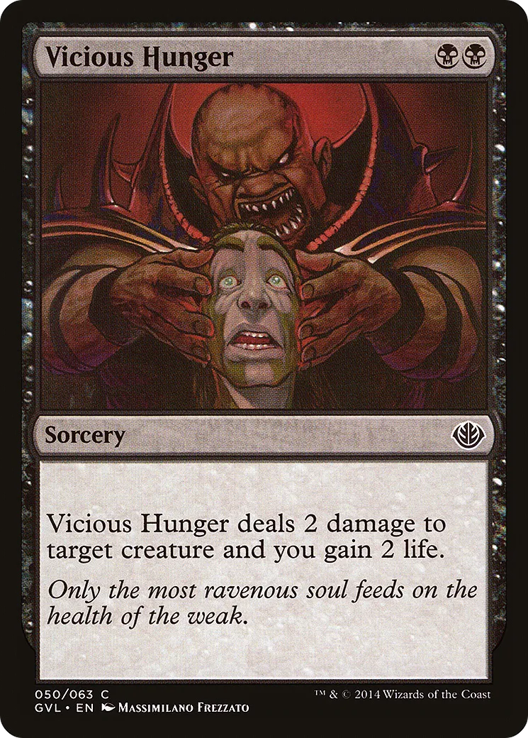 Faim violente — Duel Decks Anthology: Garruk vs. Liliana — Magic: The Gathering
