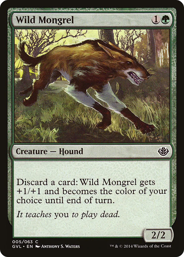 Bâtard sauvage — Duel Decks Anthology: Garruk vs. Liliana — Magic: The Gathering