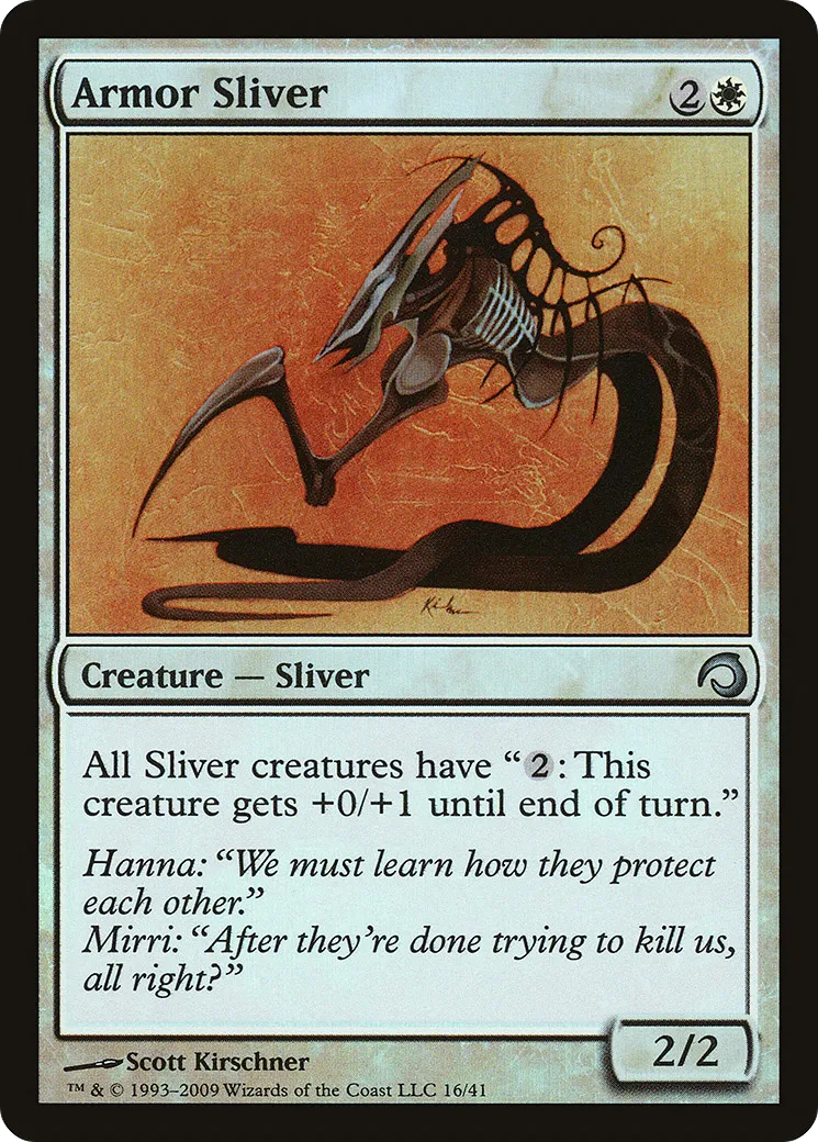 Armor Sliver — Premium Deck Series: Slivers — Magic: The Gathering