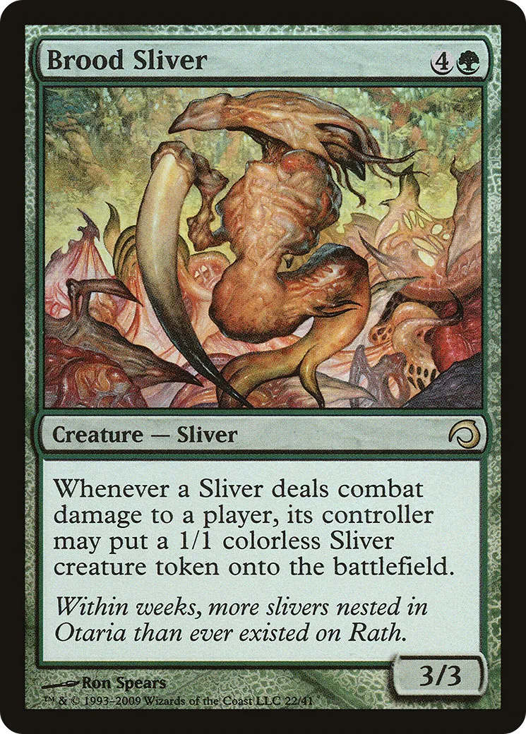 Brood Sliver — Premium Deck Series: Slivers — Magic: The Gathering