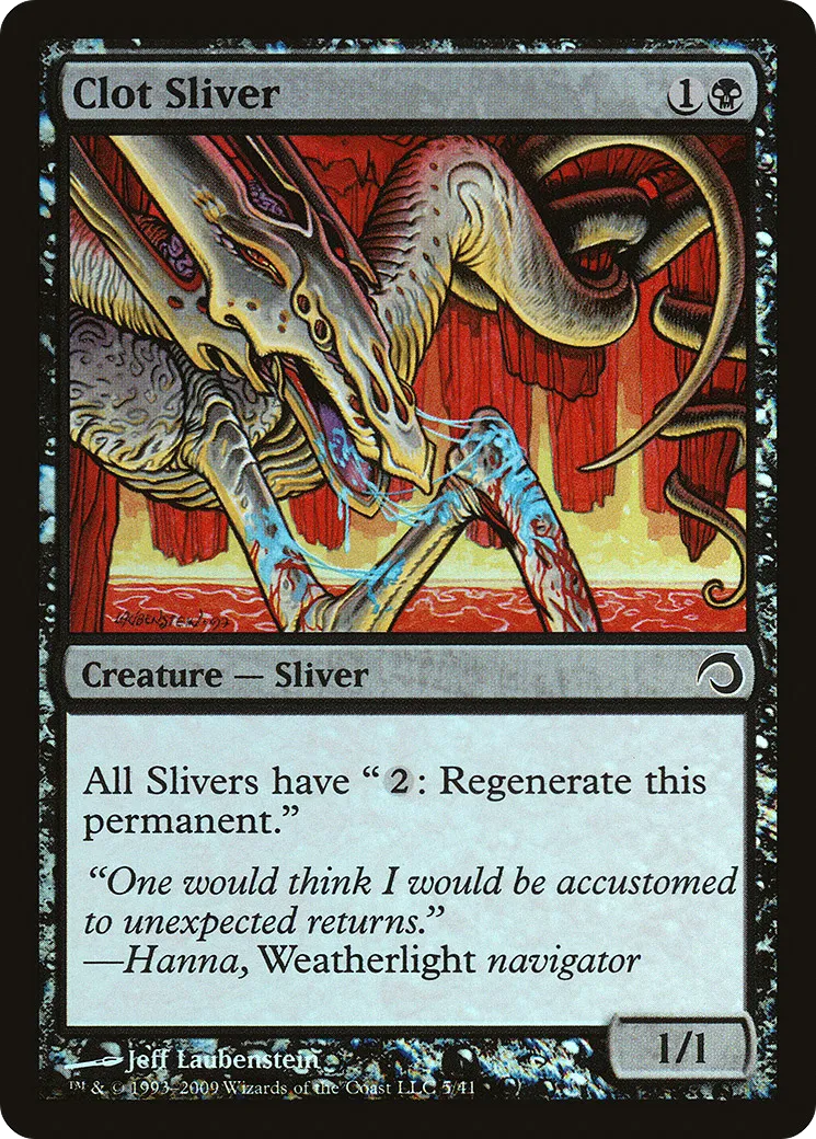 Clot Sliver — Premium Deck Series: Slivers — Magic: The Gathering