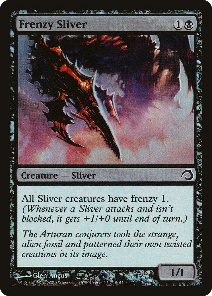 Frenzy Sliver — Premium Deck Series: Slivers — Magic: The Gathering