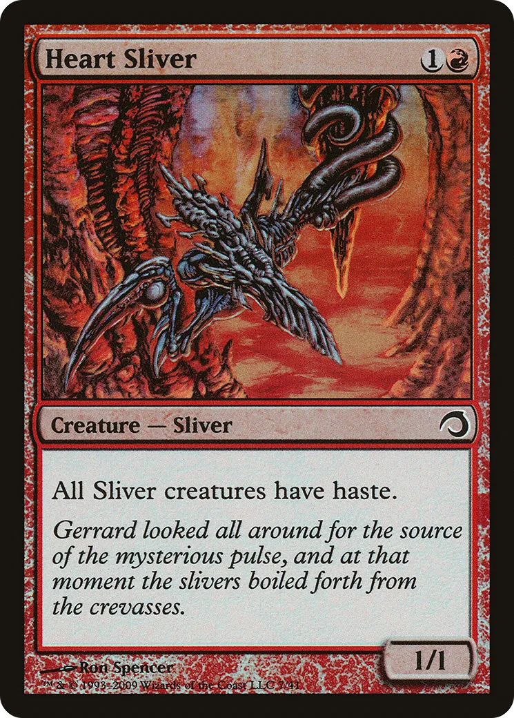 Heart Sliver — Premium Deck Series: Slivers — Magic: The Gathering