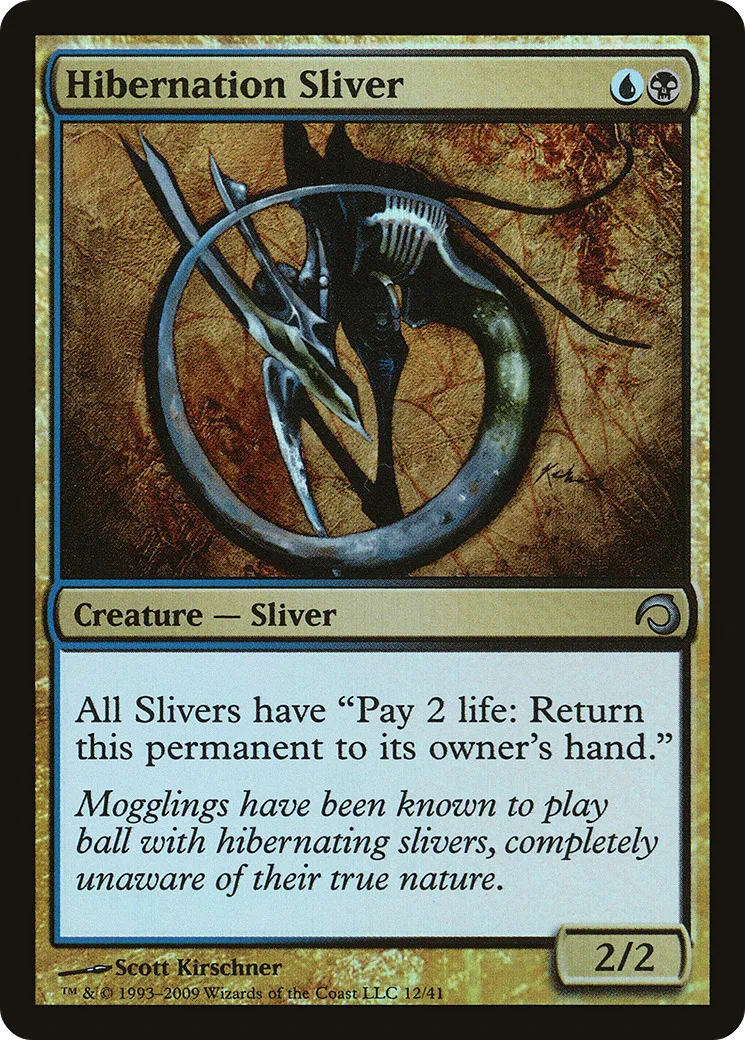 Hibernation Sliver — Premium Deck Series: Slivers — Magic: The Gathering