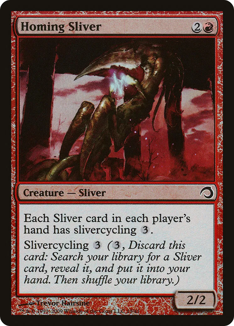 Homing Sliver — Premium Deck Series: Slivers — Magic: The Gathering