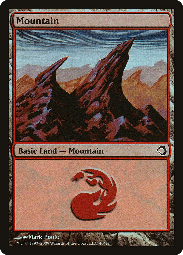Montagne — Premium Deck Series: Slivers — Magic: The Gathering