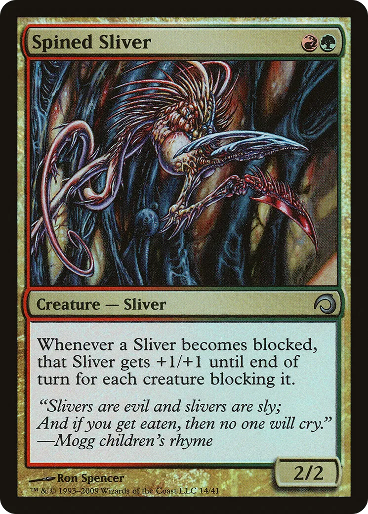 Spined Sliver — Premium Deck Series: Slivers — Magic: The Gathering